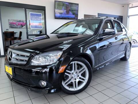 2009 Mercedes-Benz C-Class for sale at SAINT CHARLES MOTORCARS in Saint Charles IL