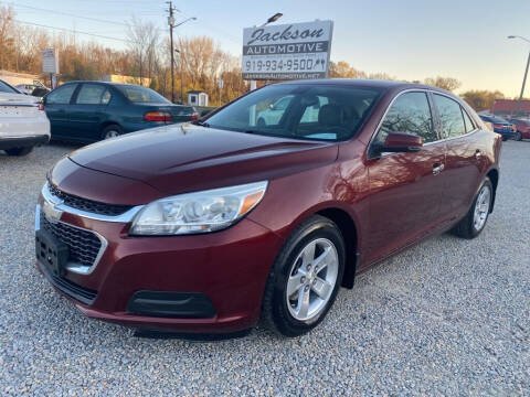 2015 Chevrolet Malibu for sale at Jackson Automotive in Smithfield NC