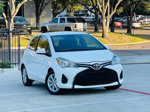 2015 Toyota Yaris for sale at Texas Drive Auto in Dallas TX