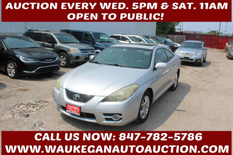 2007 Toyota Camry Solara for sale at Waukegan Auto Auction in Waukegan IL