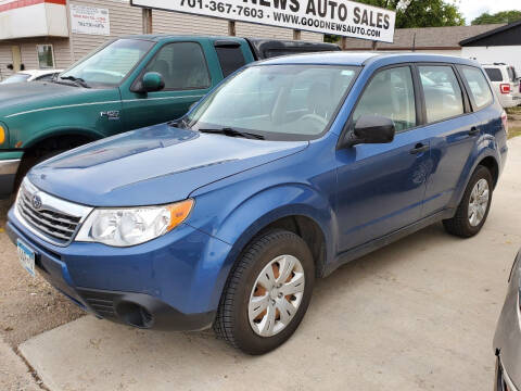 2010 Subaru Forester for sale at GOOD NEWS AUTO SALES in Fargo ND