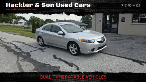 2014 Acura TSX for sale at Hackler & Son Used Cars in Red Lion PA