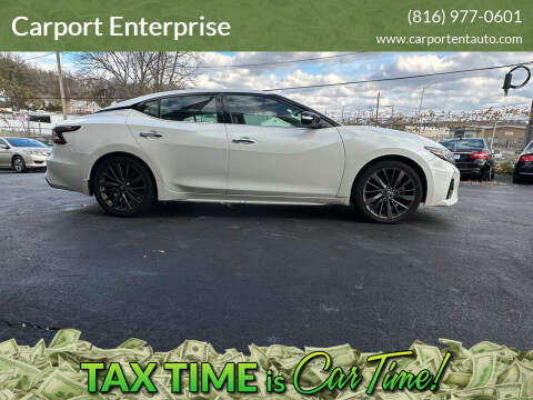 2019 Nissan Maxima for sale at Carport Enterprise - County Line Auto Sale in Kansas City KS