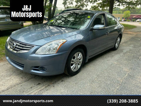 2010 Nissan Altima for sale at J&J Motorsports in Halifax MA