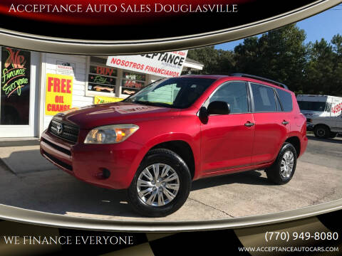 2006 Toyota RAV4 for sale at Acceptance Auto Sales Douglasville in Douglasville GA