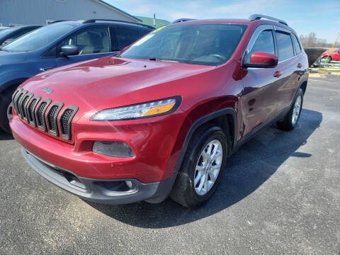 2015 Jeep Cherokee for sale at Pack's Peak Auto in Hillsboro OH