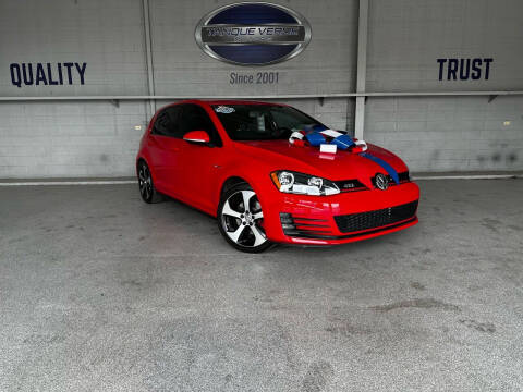 2017 Volkswagen Golf GTI for sale at TANQUE VERDE MOTORS in Tucson AZ