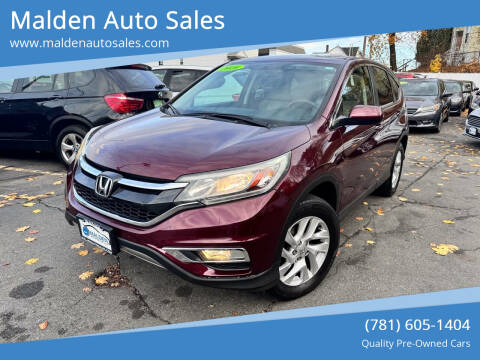 2016 Honda CR-V for sale at Malden Auto Sales in Malden MA