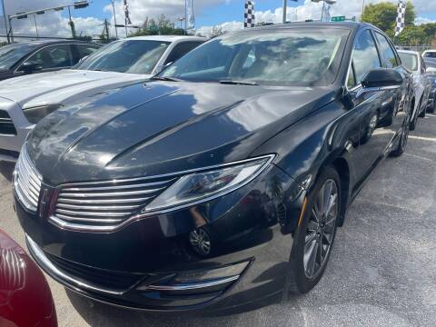 2015 Lincoln MKZ Hybrid for sale at America Auto Wholesale Inc in Miami FL