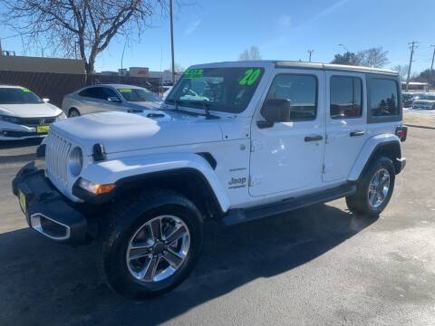 2020 Jeep Wrangler Unlimited for sale at M.A.S.S. Motors in Boise ID