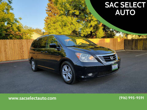 2008 Honda Odyssey for sale at SAC SELECT AUTO in Sacramento CA