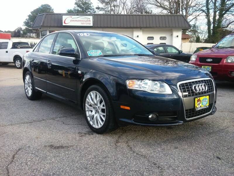 2008 Audi A4 for sale at Commonwealth Auto Group in Virginia Beach VA
