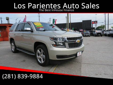 2015 Chevrolet Tahoe for sale at Los Parientes Auto Sales in Houston TX