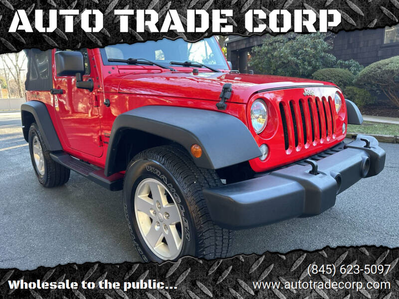 2015 Jeep Wrangler for sale at AUTO TRADE CORP in Nanuet NY