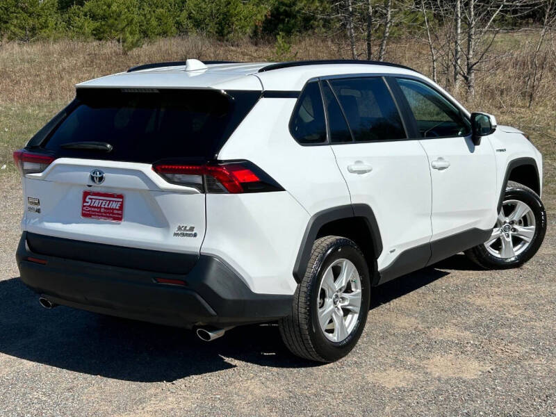Used 2019 Toyota RAV4 XLE with VIN 2T3RWRFV0KW030417 for sale in Iron River, MI