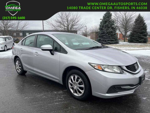 2015 Honda Civic for sale at Omega Autosports of Fishers in Fishers IN