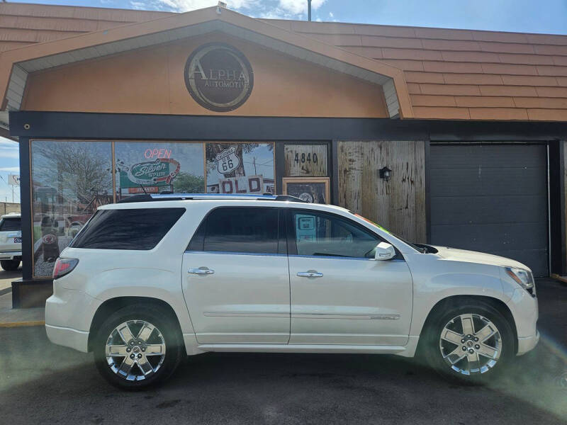 Used 2013 GMC Acadia Denali with VIN 1GKKVTKD3DJ151964 for sale in Billings, MT