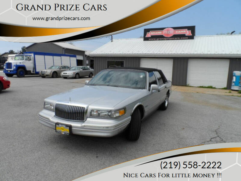 1997 Lincoln Town Car for sale at Grand Prize Cars in Cedar Lake IN
