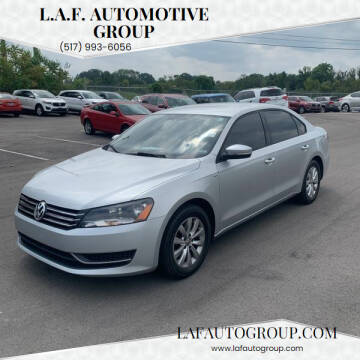 2015 Volkswagen Passat for sale at L.A.F. Automotive Group in Lansing MI