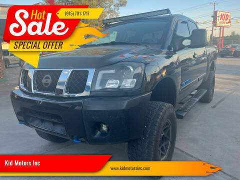 2010 Nissan Titan for sale at Kid Motors Inc in El Paso TX