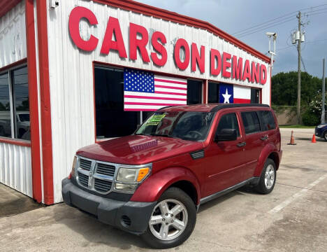 2008 Dodge Nitro for sale at Cars On Demand 3 in Pasadena TX