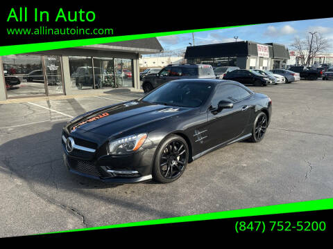 2013 Mercedes-Benz SL-Class for sale at All In Auto in Palatine IL