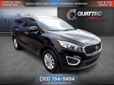 2016 Kia Sorento for sale at Quattro Motors 2 - 1 in Redford MI