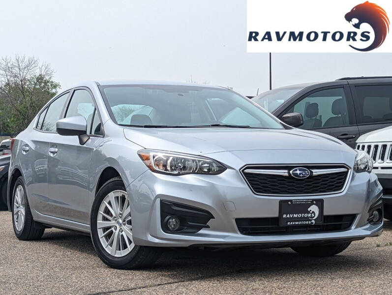 2017 Subaru Impreza for sale at RAVMOTORS- Burnsville in Burnsville MN