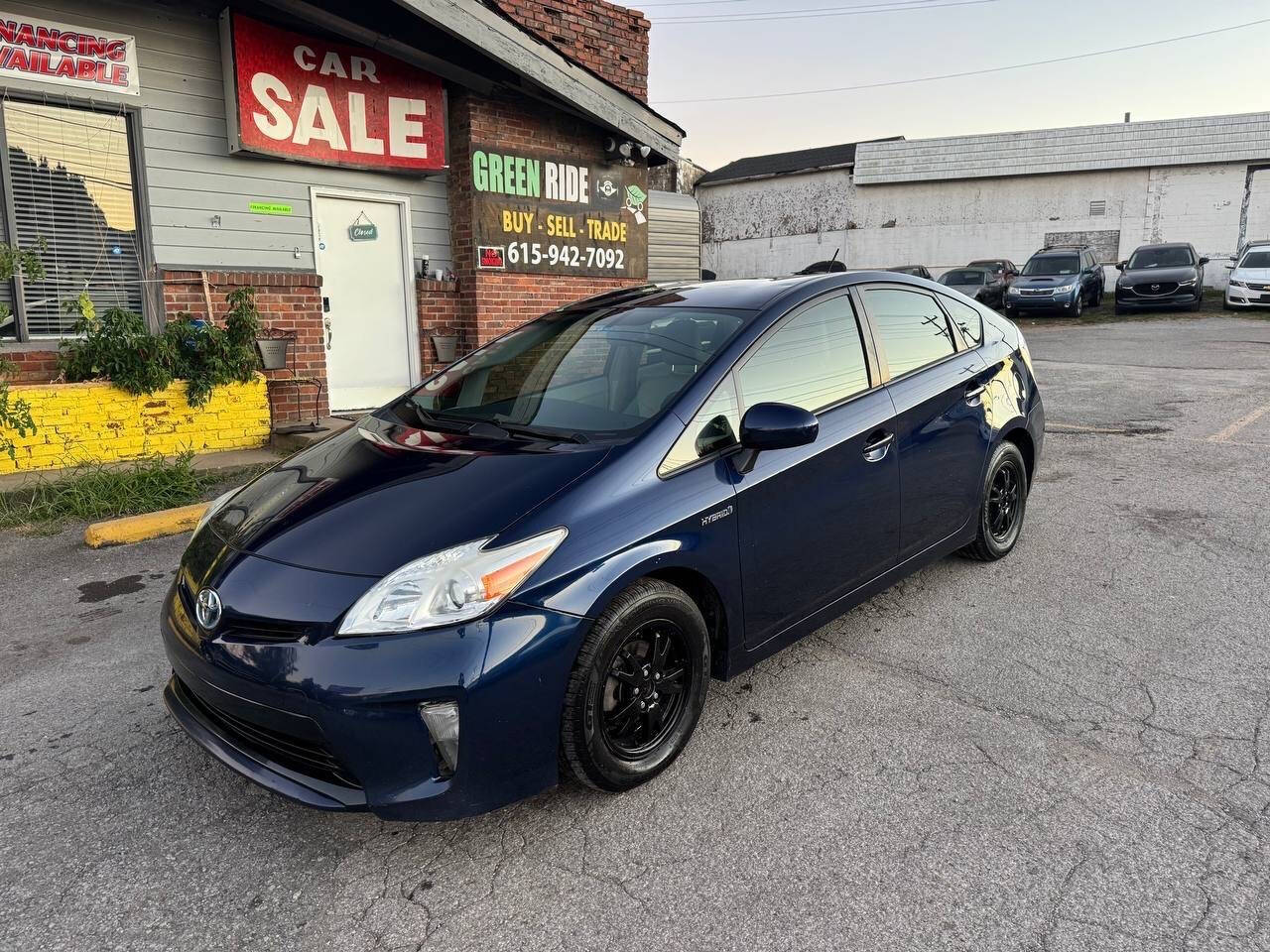 2015 Toyota Prius for sale at Green Ride LLC in NASHVILLE, TN