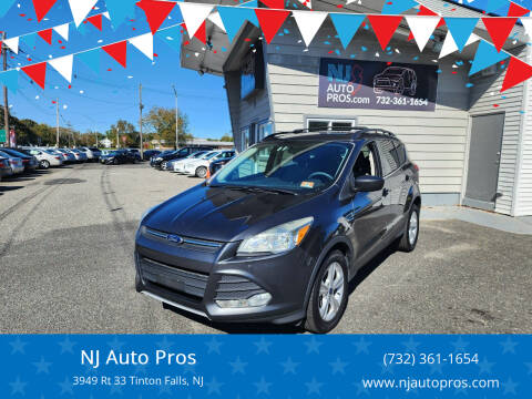 2015 Ford Escape for sale at NJ Auto Pros in Tinton Falls NJ
