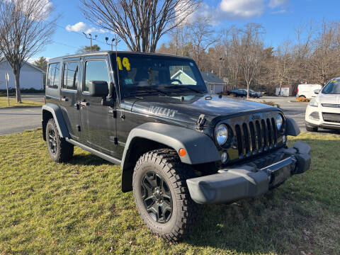 2014 Jeep Wrangler Unlimited for sale at Elite Auto Sales in North Dartmouth MA