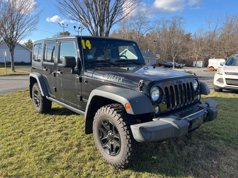 2014 Jeep Wrangler Unlimited for sale at Elite Auto Sales in North Dartmouth MA