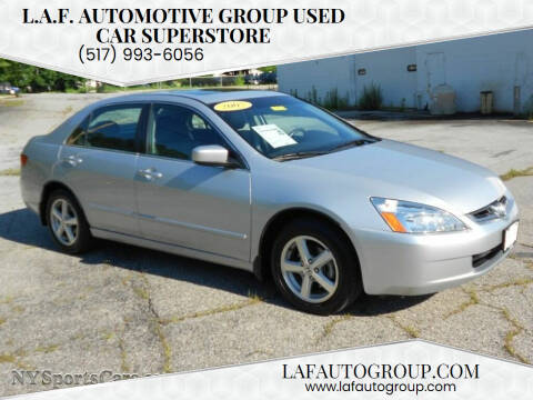 2005 Honda Accord for sale at L.A.F. Automotive Group Used Car Superstore in Lansing MI