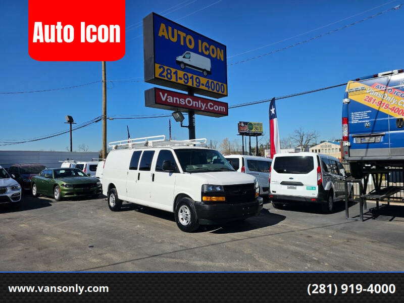 2018 Chevrolet Express for sale at Auto Icon in Houston TX