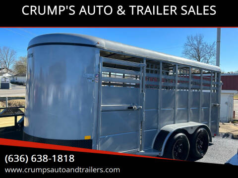 2024 Good Guys 16’ Three Horse  Trailer for sale at CRUMP'S AUTO & TRAILER SALES in Crystal City MO