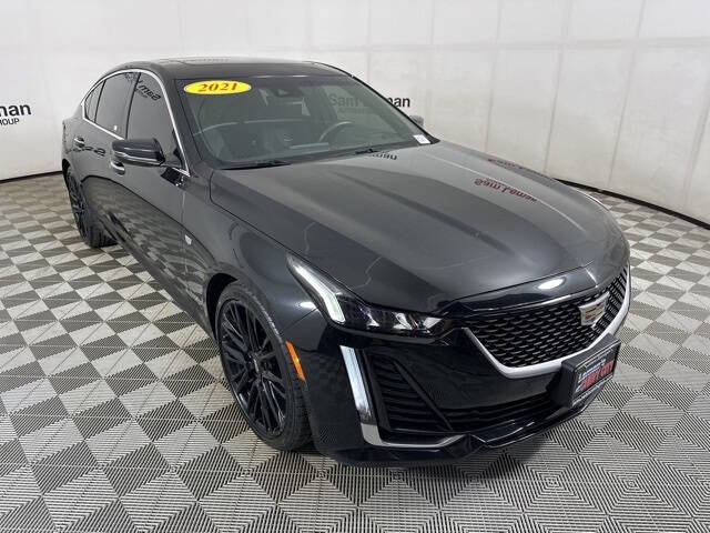 Used 2021 Cadillac CT5 Premium Luxury with VIN 1G6DN5RK7M0107558 for sale in Bloomington, IL