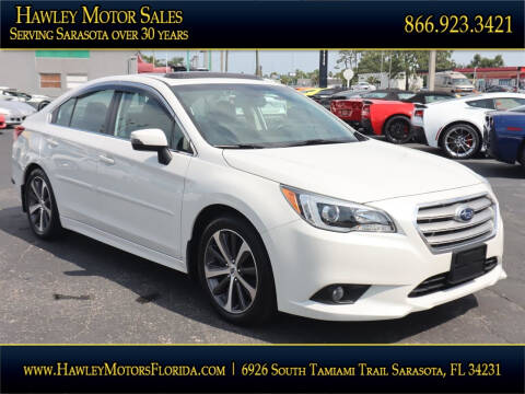 2015 Subaru Legacy for sale at Hawley Motor Sales in Sarasota FL