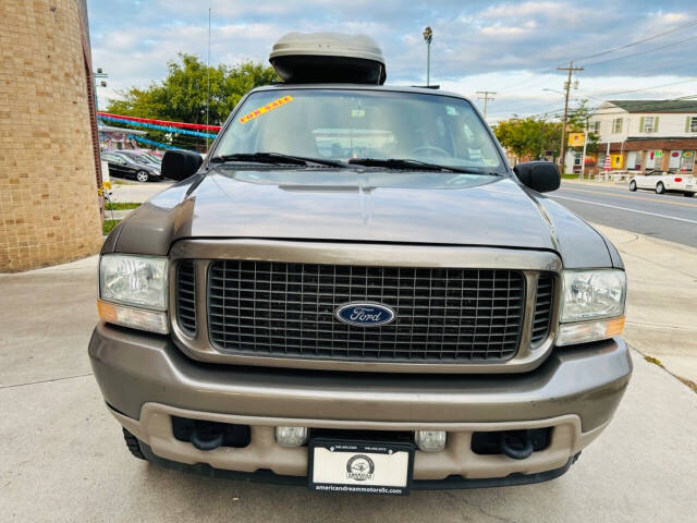 2004 Ford Excursion for sale at American Dream Motors in Winchester, VA