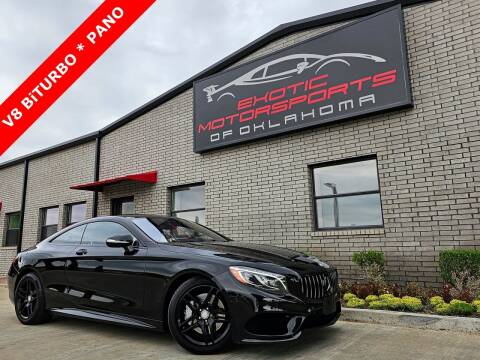 2015 Mercedes-Benz S-Class for sale at Exotic Motorsports of Oklahoma in Edmond OK