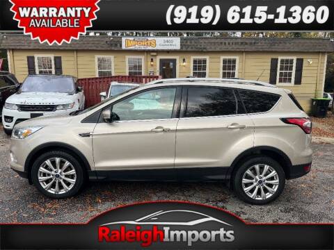 2017 Ford Escape for sale at Raleigh Imports in Raleigh NC