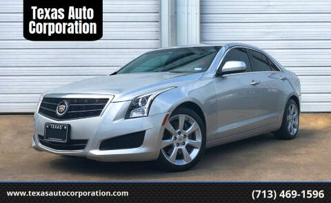 2014 Cadillac ATS for sale at Texas Auto Corporation in Houston TX