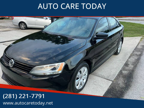 2014 Volkswagen Jetta for sale at AUTO CARE TODAY in Spring TX