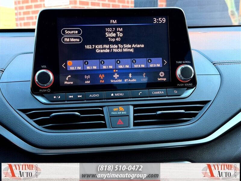 2020 Nissan Altima 2.5 SR