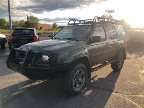 2003 Nissan Xterra for sale at BELOW BOOK AUTO SALES in Idaho Falls ID
