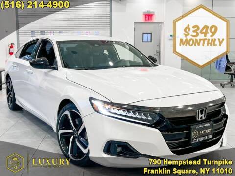 2022 Honda Accord for sale at LUXURY MOTOR CLUB in Franklin Square NY