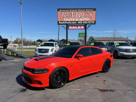 2018 Dodge Charger for sale at RAUL'S TRUCK & AUTO SALES, INC in Oklahoma City OK