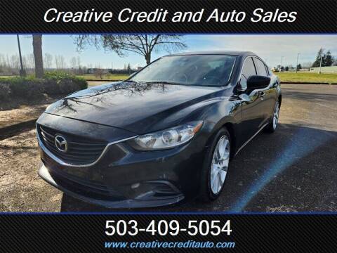 2017 Mazda MAZDA6 for sale at Creative Credit & Auto Sales in Salem OR