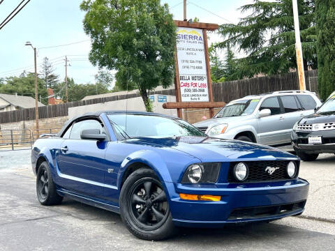 2006 Ford Mustang for sale at Sierra Auto Sales Inc in Auburn CA