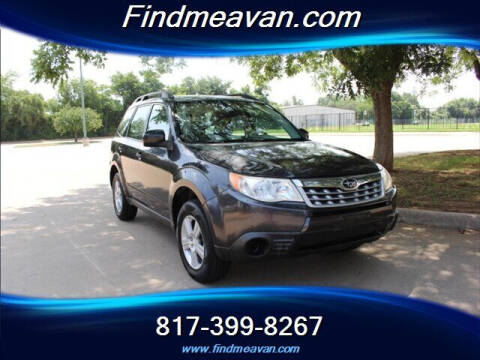 2011 Subaru Forester for sale at Findmeavan.com in Euless TX