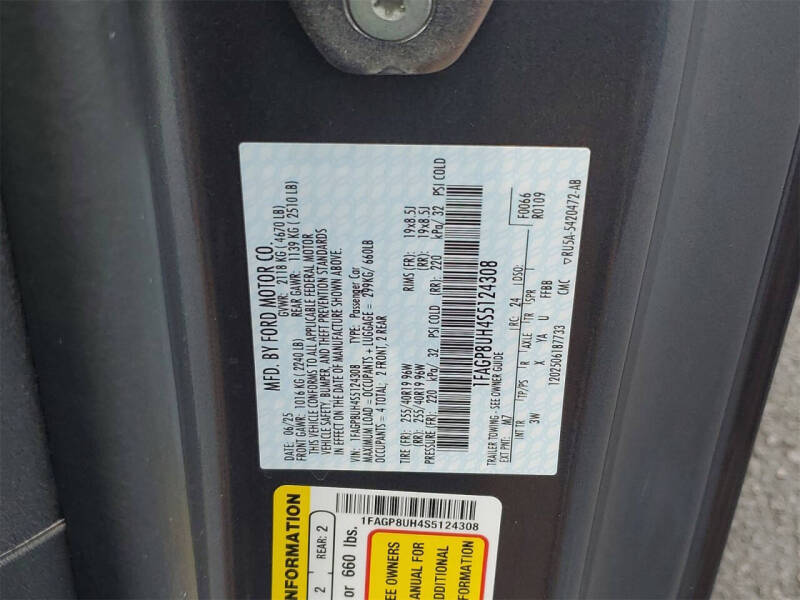 2025 Ford Mustang EcoBoost Premium